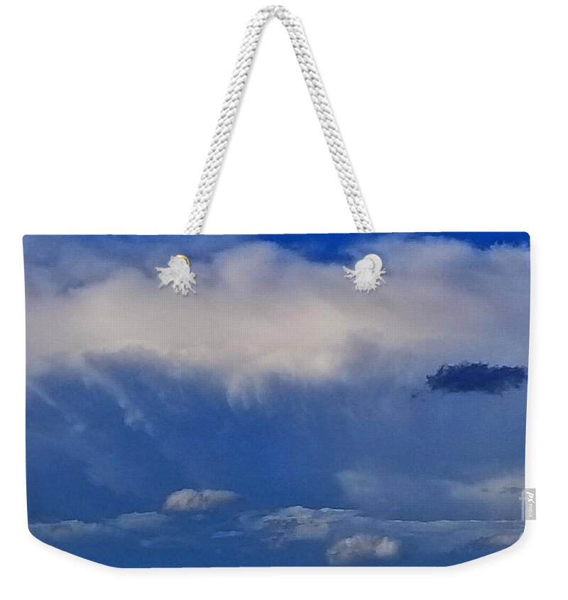 Cloud Weekender Tote Bag featuring the photograph Thunderhead Cloud by Tina Mitchell