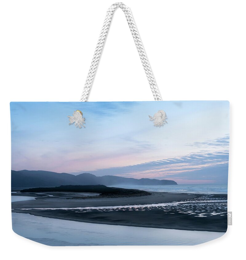 Clouds Weekender Tote Bag featuring the photograph Tidal Sky by Steven Clark