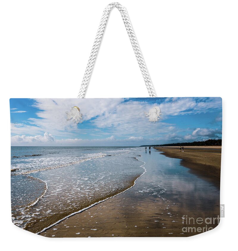 Hilton Head Weekender Tote Bag featuring the photograph Tide Turning Hilton Head by Thomas Marchessault