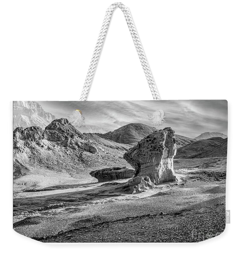 Timna Weekender Tote Bag featuring the photograph Timna's mushroom by Arik Baltinester