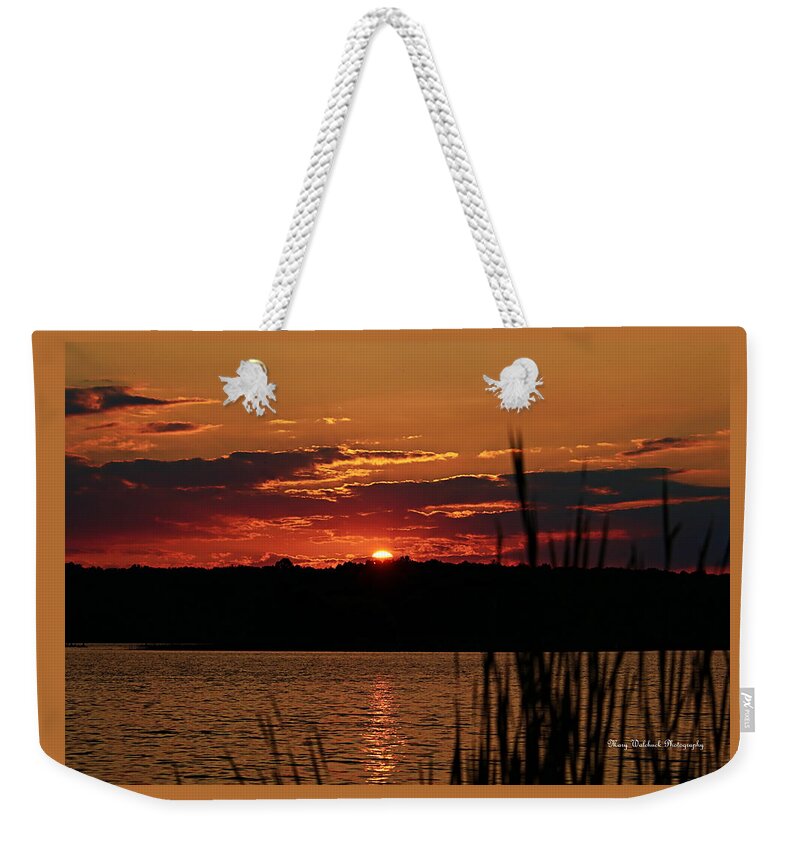 Peacful Weekender Tote Bag featuring the photograph Tranquility by Mary Walchuck