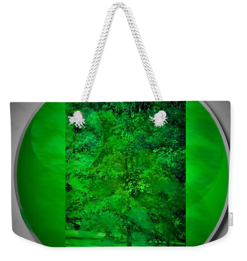 Tree Weekender Tote Bag featuring the mixed media Tree Of Life by Denise F Fulmer