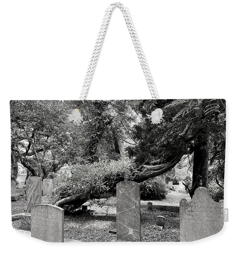 Beaufort Weekender Tote Bag featuring the photograph Treenado BW by Lee Darnell