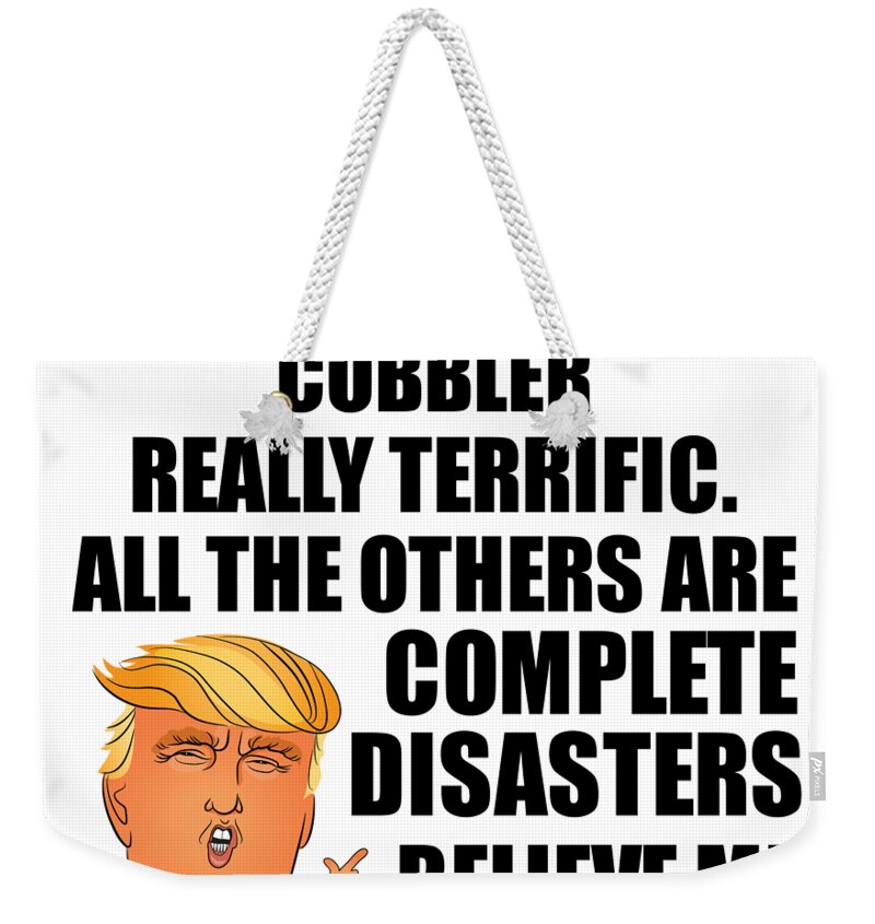 Cobbler Weekender Tote Bags