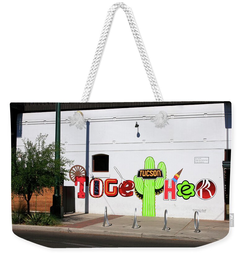 Tucson Together Weekender Tote Bag featuring the photograph Tucson Together by Chris Smith