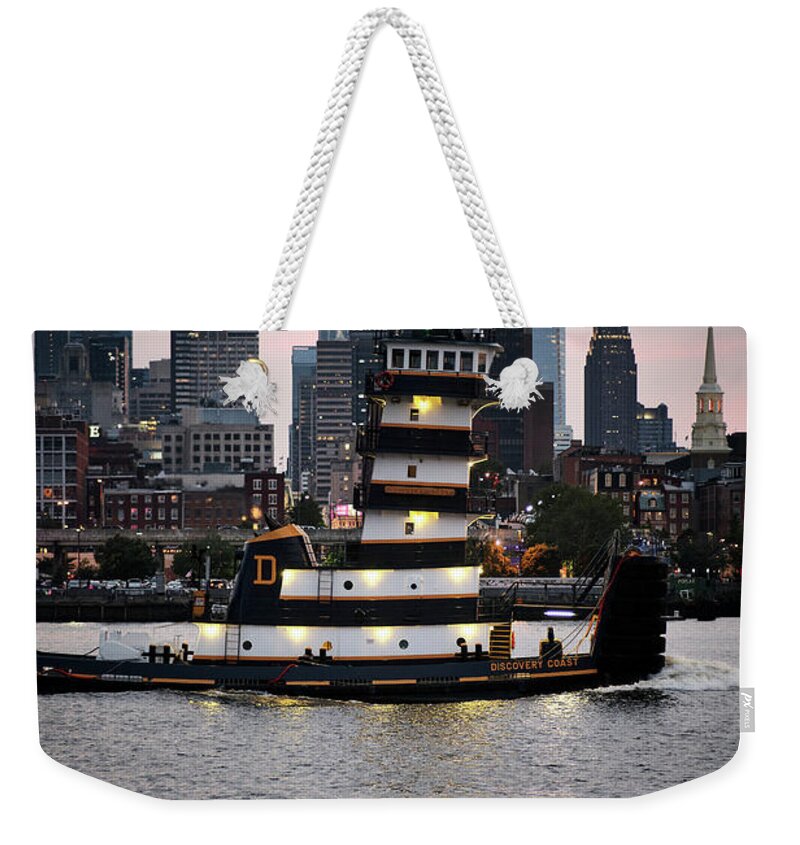 Photography Weekender Tote Bag featuring the photograph Tugboat by Paul Watkins