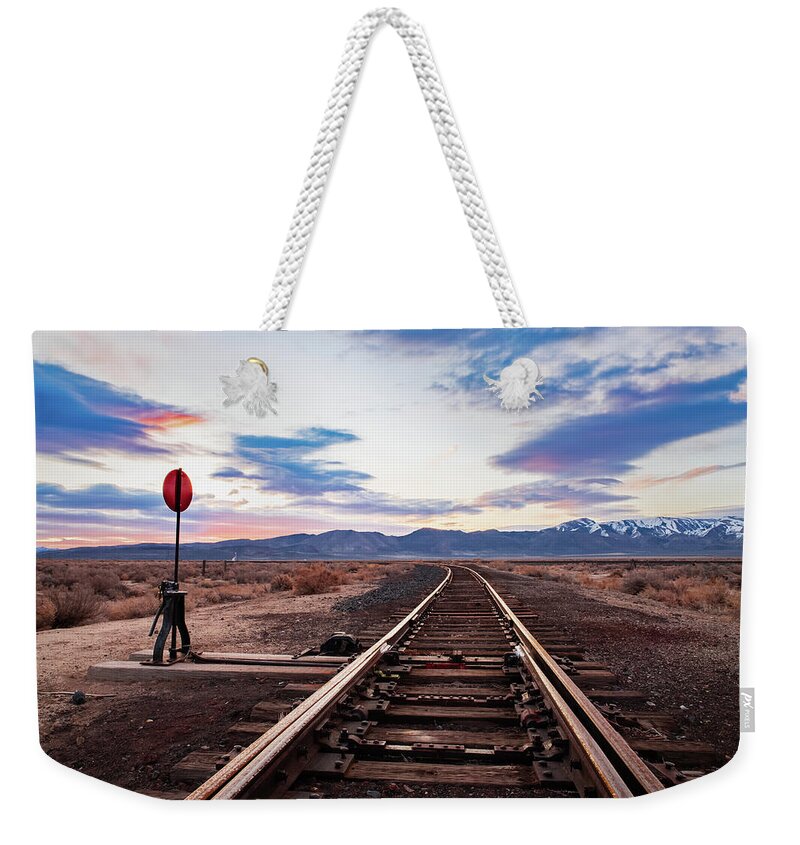 Nature Weekender Tote Bag featuring the photograph Turn on the Morning Switch by Mike Lee