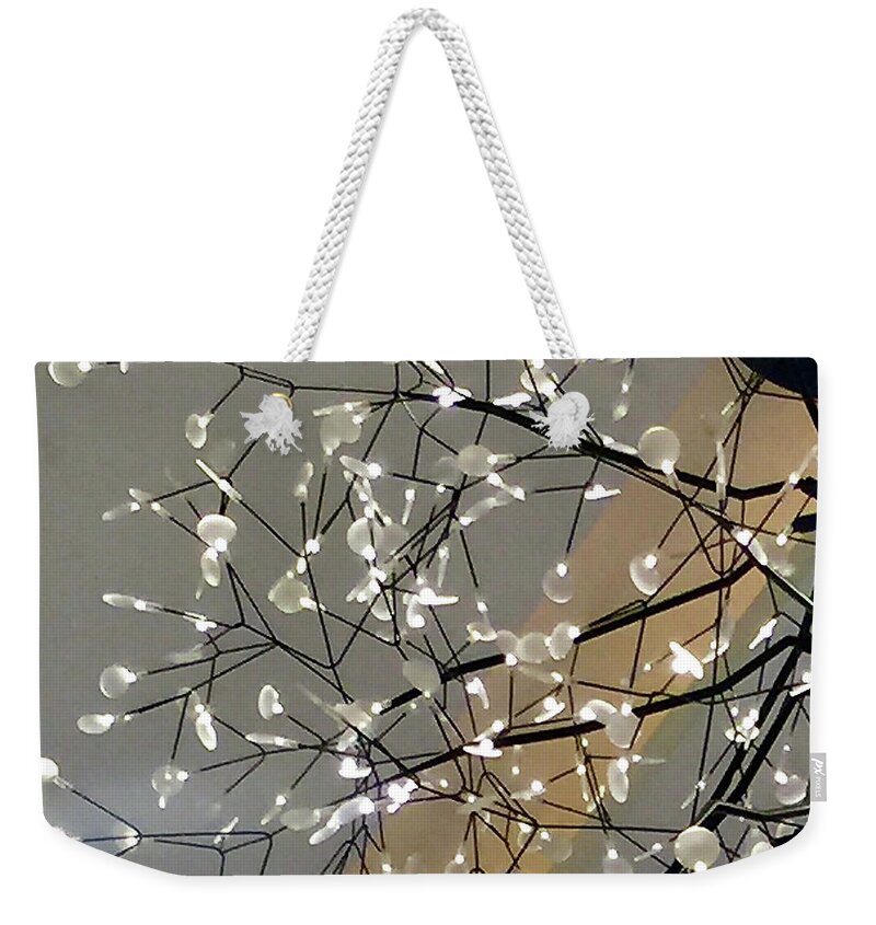 Crystals Weekender Tote Bag featuring the photograph Twinkle by Kerry Obrist