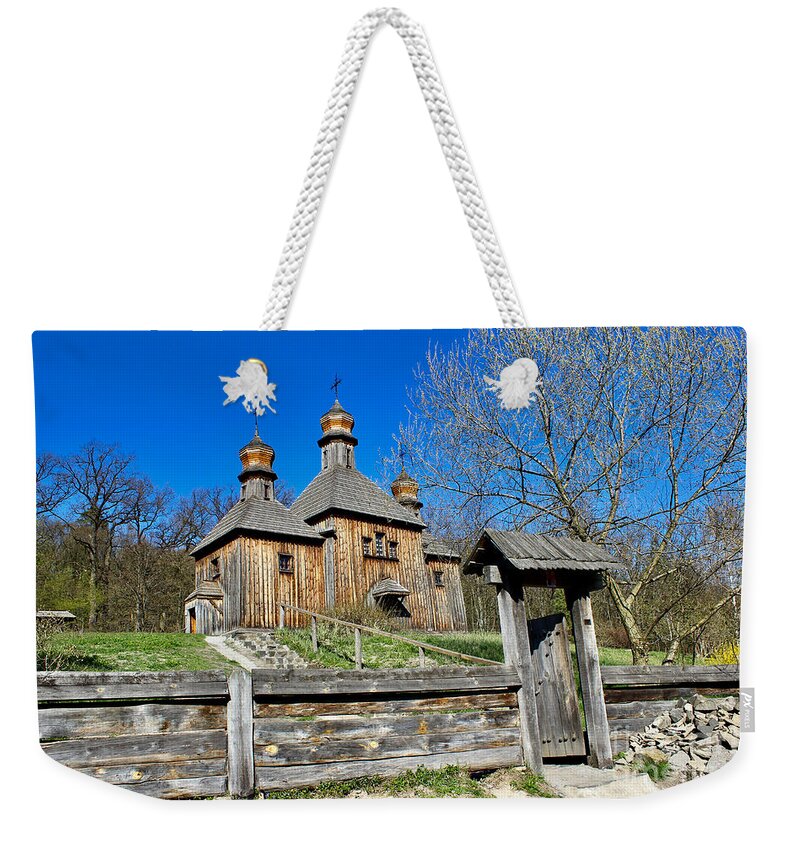  Weekender Tote Bag featuring the photograph Ukraine by Annamaria Frost