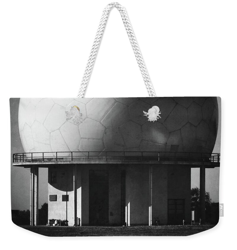 Air Traffic Control Centre Weekender Tote Bag featuring the photograph Under The Dome by Wim Lanclus