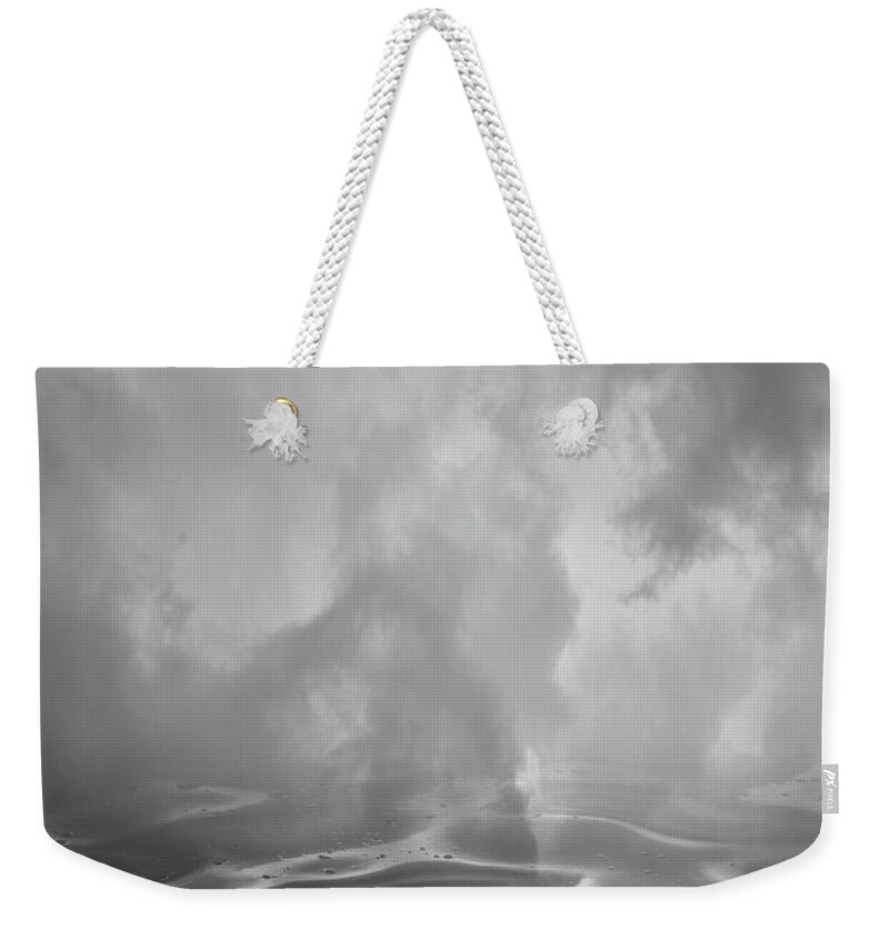 Black And White Weekender Tote Bag featuring the photograph Untitled XXIV BW by David Gordon