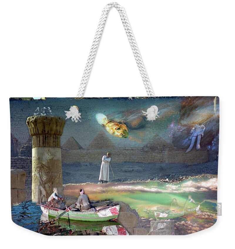 Egypt Weekender Tote Bag featuring the photograph Untitled_egy by Paul Vitko