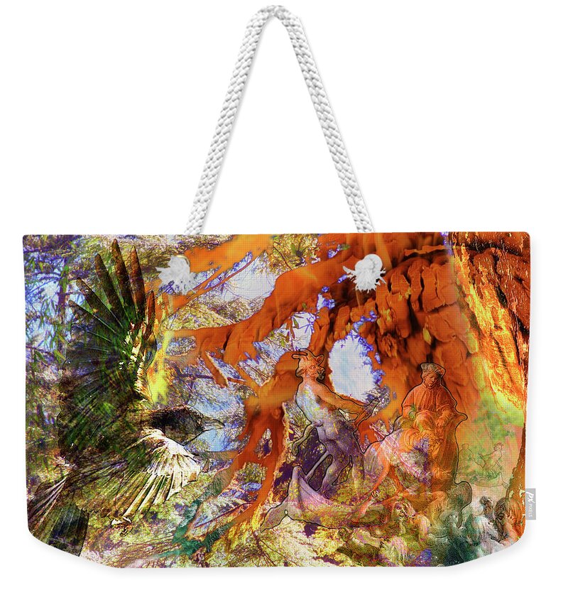 Raven Weekender Tote Bag featuring the photograph Untitled_he by Paul Vitko