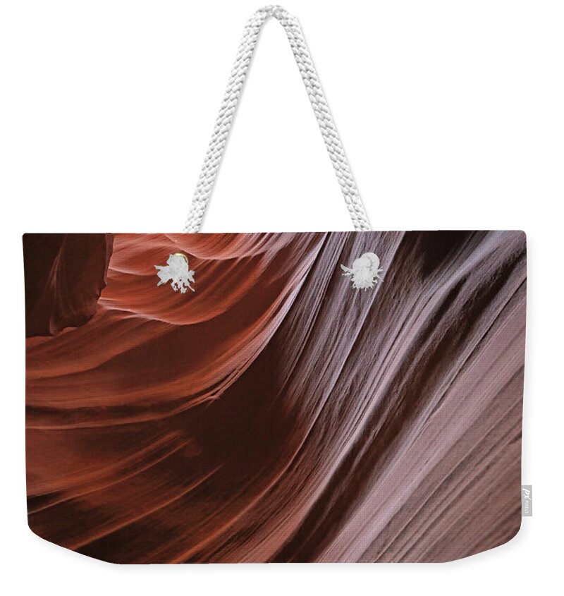 Antelope Canyon Weekender Tote Bag featuring the photograph Upper Antelope Canyon 4 by Richard Krebs
