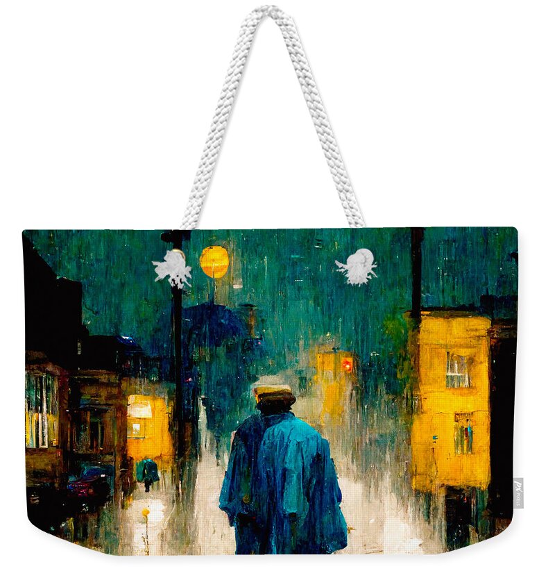Vincent Van Gogh Weekender Tote Bag featuring the digital art Van Gogh #1 by Craig Boehman