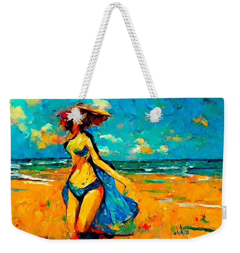 Vincent Van Gogh Weekender Tote Bag featuring the digital art Van Gogh #17 by Craig Boehman