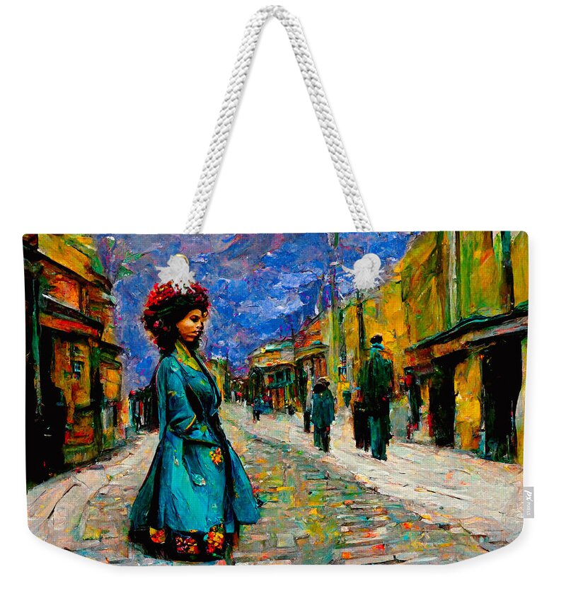 Vincent Van Gogh Weekender Tote Bag featuring the digital art Van Gogh #8 by Craig Boehman