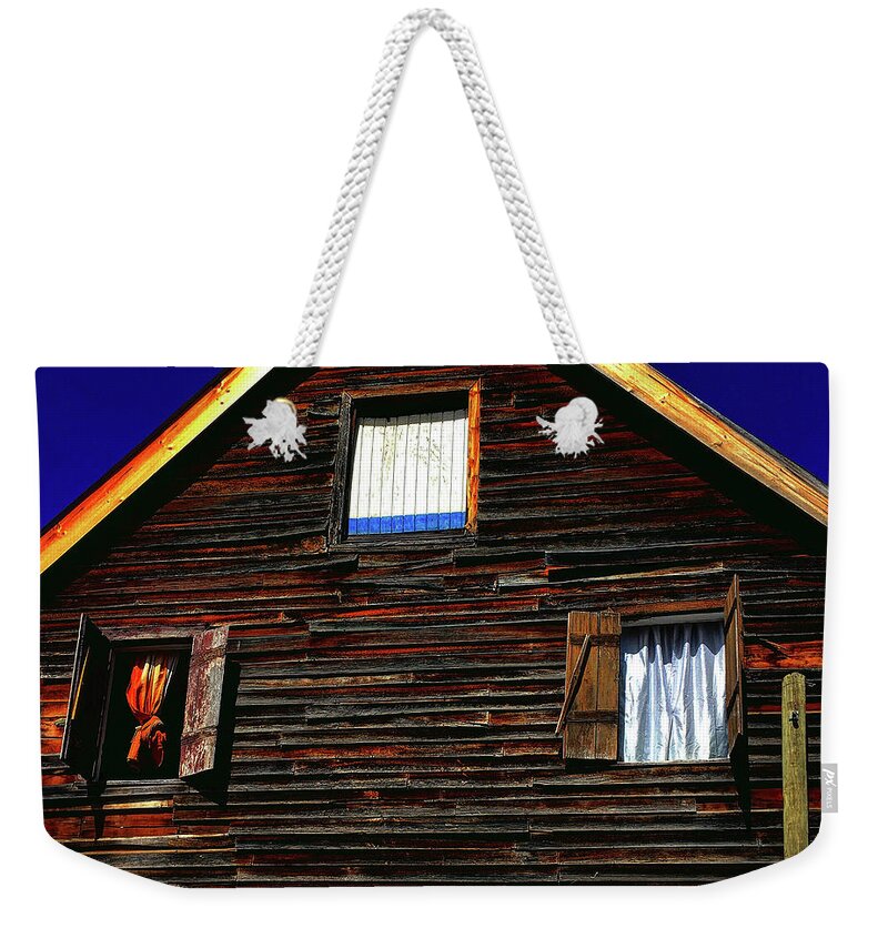  Weekender Tote Bag featuring the photograph Varied Portals by Wayne King
