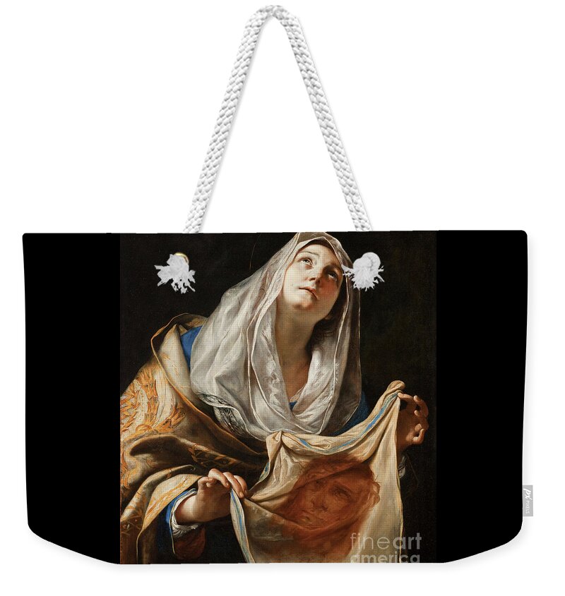 Veil Of Veronica Weekender Tote Bag featuring the photograph Veil of Veronica by Doc Braham