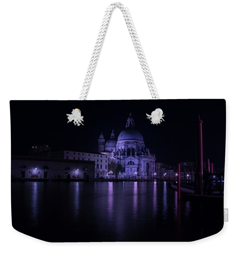 Venice Weekender Tote Bag featuring the photograph Venice Church by Andrew Lalchan