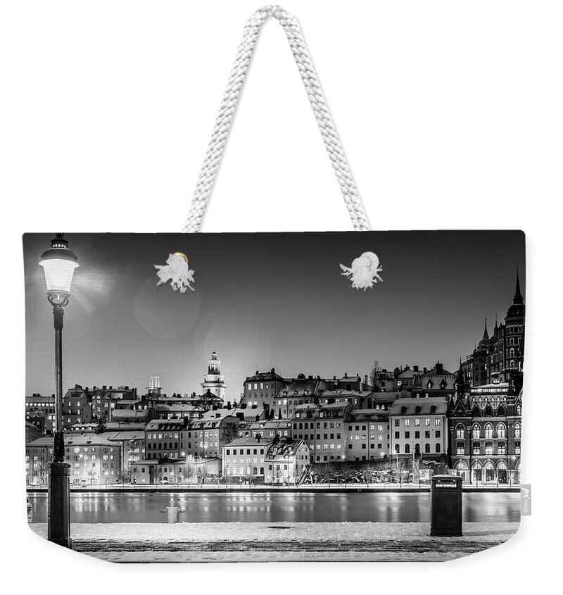 Stockholm Weekender Tote Bag featuring the photograph View of Stockholm by Nicklas Gustafsson