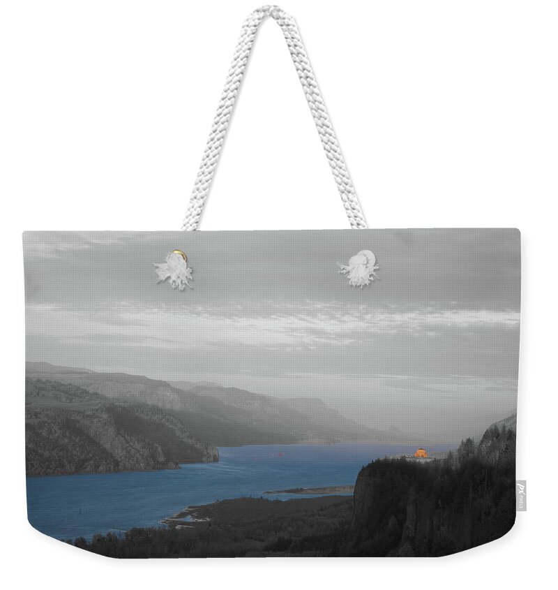 Vista Beacon Weekender Tote Bag featuring the photograph Vista Beacon by Dylan Punke