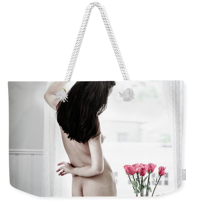 Young Weekender Tote Bag featuring the photograph Waiting for Him to Return by Ed Taylor