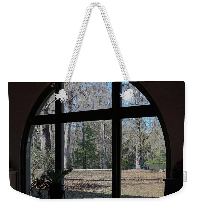 Florida Weekender Tote Bag featuring the photograph Wakulla Springs by M Kathleen Warren