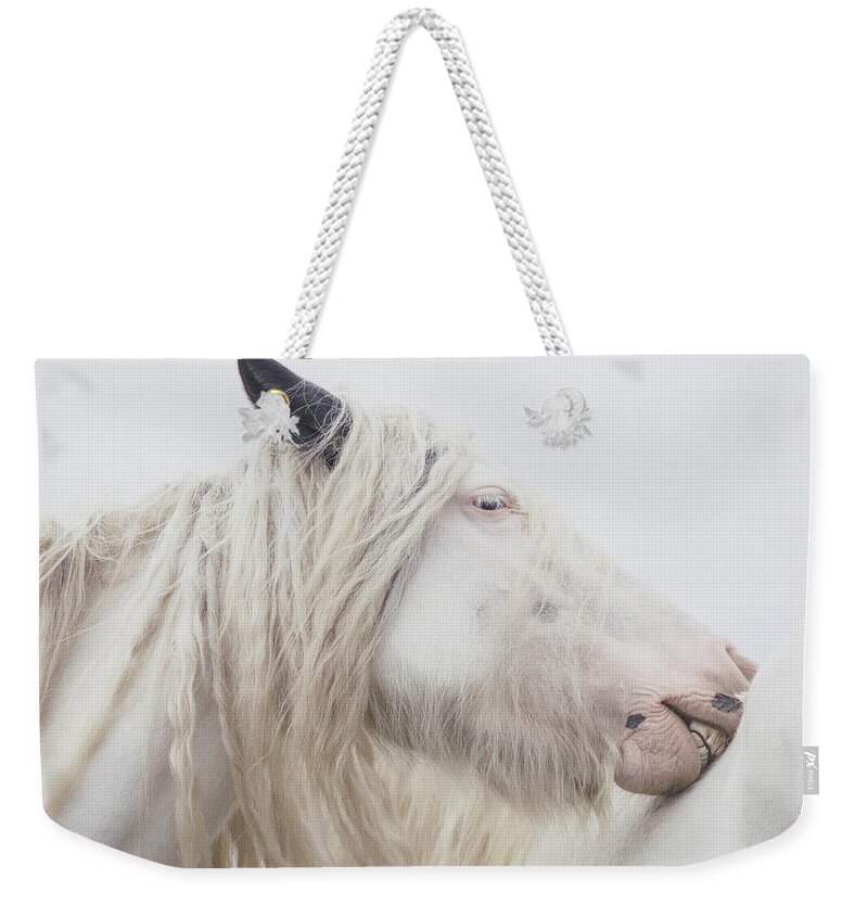 Horse Weekender Tote Bag featuring the photograph Warrior Princess - Horse Art by Lisa Saint