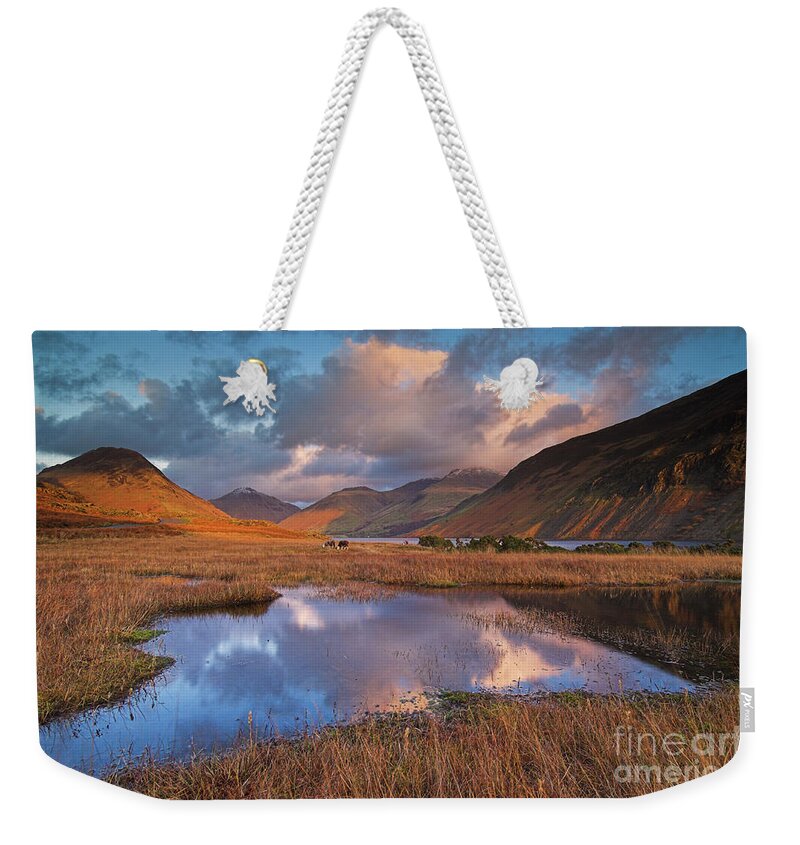 Wast Water Weekender Tote Bag featuring the photograph Wast water, Lake District, Cumbria, England by Neale And Judith Clark