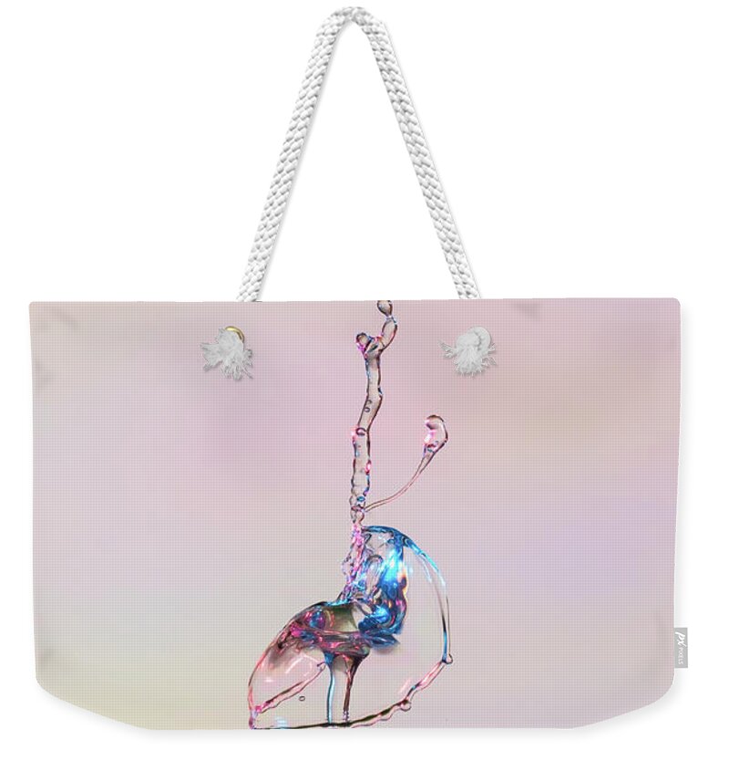 Water Weekender Tote Bag featuring the photograph Ostrich by Sue Leonard