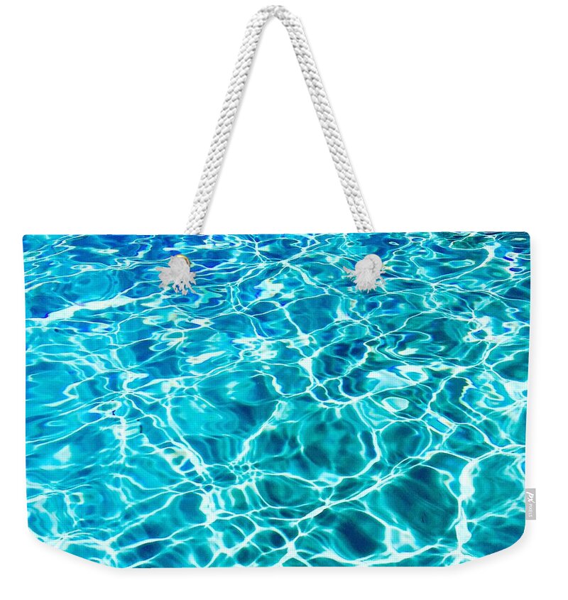 Water Weekender Tote Bag featuring the photograph Water by Toni Somes