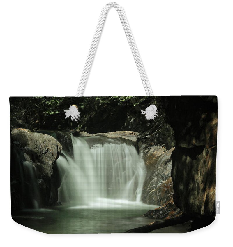 Waterfall Weekender Tote Bag featuring the photograph Waterfalls and Shadows by Doolittle Photography and Art