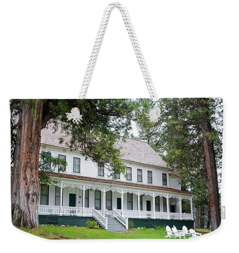 Wawona Hotel Weekender Tote Bag featuring the photograph Wawona Hotel by Kyle Hanson