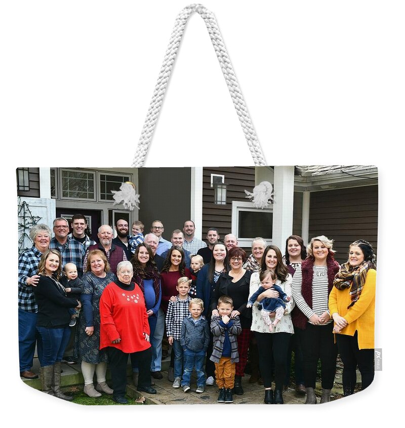  Weekender Tote Bag featuring the photograph Webster Family 16x20 by Kurt Keller
