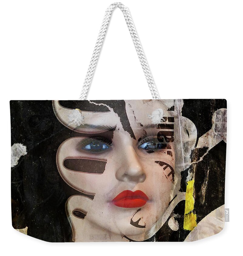 Digitalart. Modernart Weekender Tote Bag featuring the digital art What a beauty by Gabi Hampe