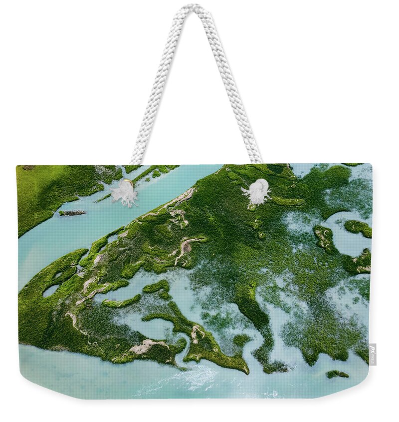 Water Weekender Tote Bag featuring the photograph What do you see by Sand Catcher