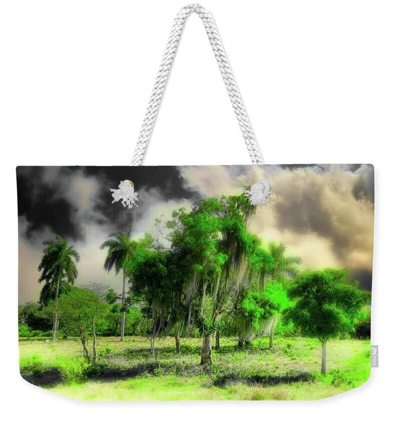 Clouds Weekender Tote Bag featuring the photograph What would it be if we ever stopped the wind by Micah Offman