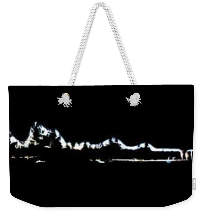 Abstract Weekender Tote Bag featuring the photograph Where are you going abstract by Cathy Anderson