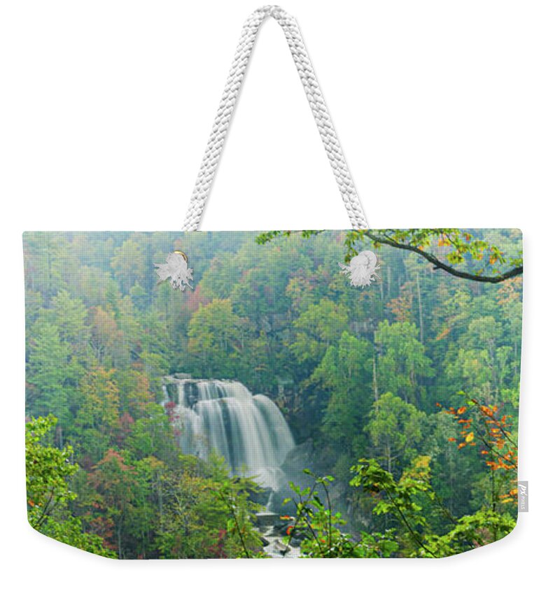 Water Weekender Tote Bag featuring the photograph Whitewater Falls by Rob Hemphill