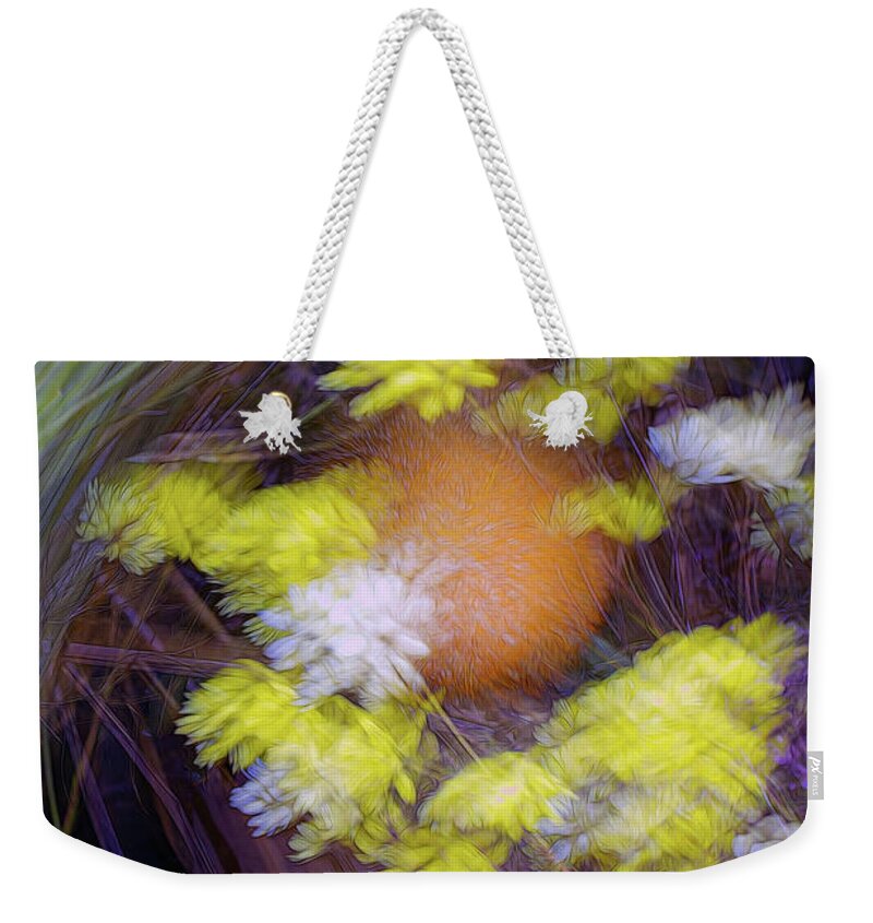  Weekender Tote Bag featuring the photograph Wildflowers 3 by Elaine Teague