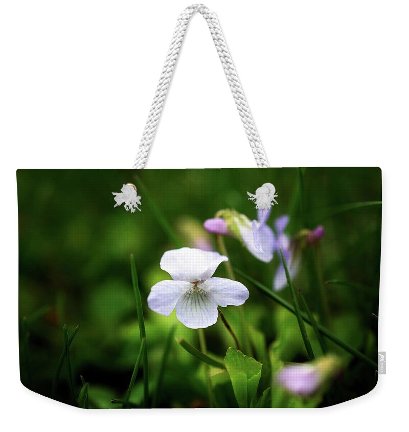 Wildflowers Weekender Tote Bag featuring the photograph Wildflowers by Gwen Gibson