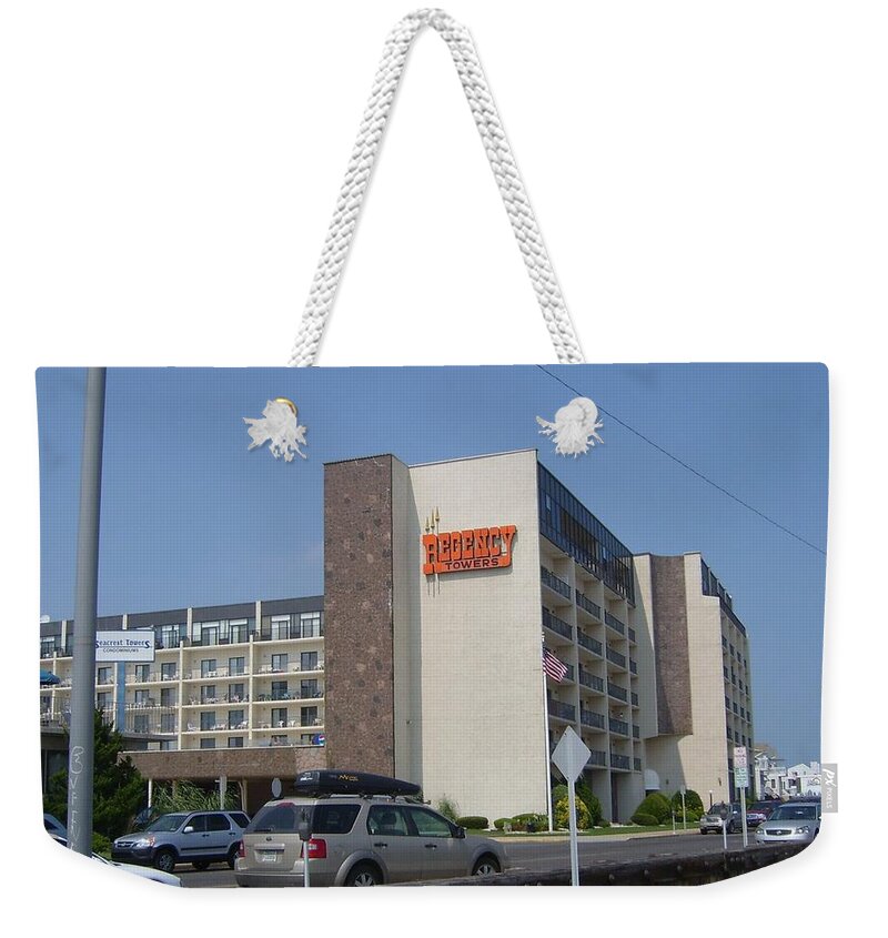 Regency Weekender Tote Bag featuring the photograph Wildwood Series - 2 by Christopher Lotito