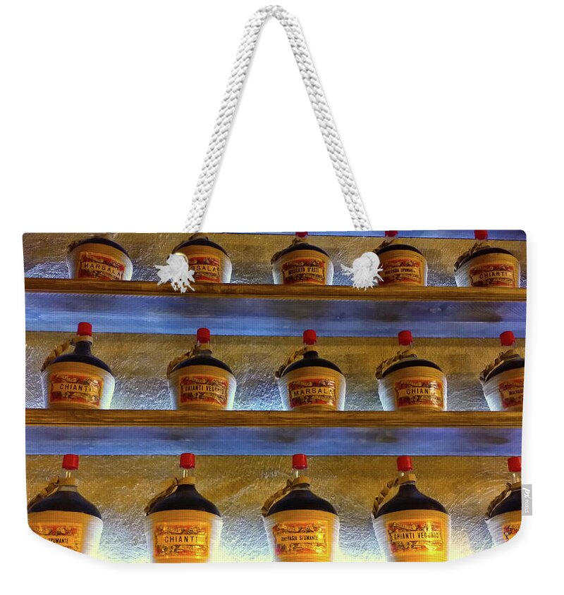 Wine Weekender Tote Bag featuring the photograph Wines of Spain by Gene Taylor