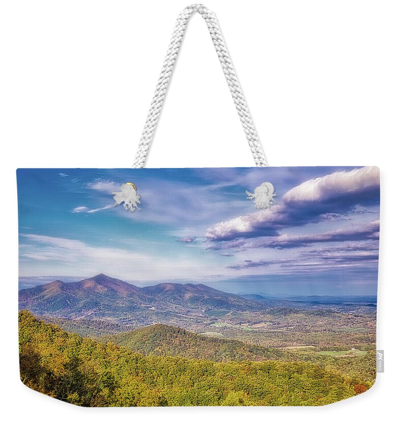 Wv Weekender Tote Bag featuring the photograph WV Mountains by Jonny D