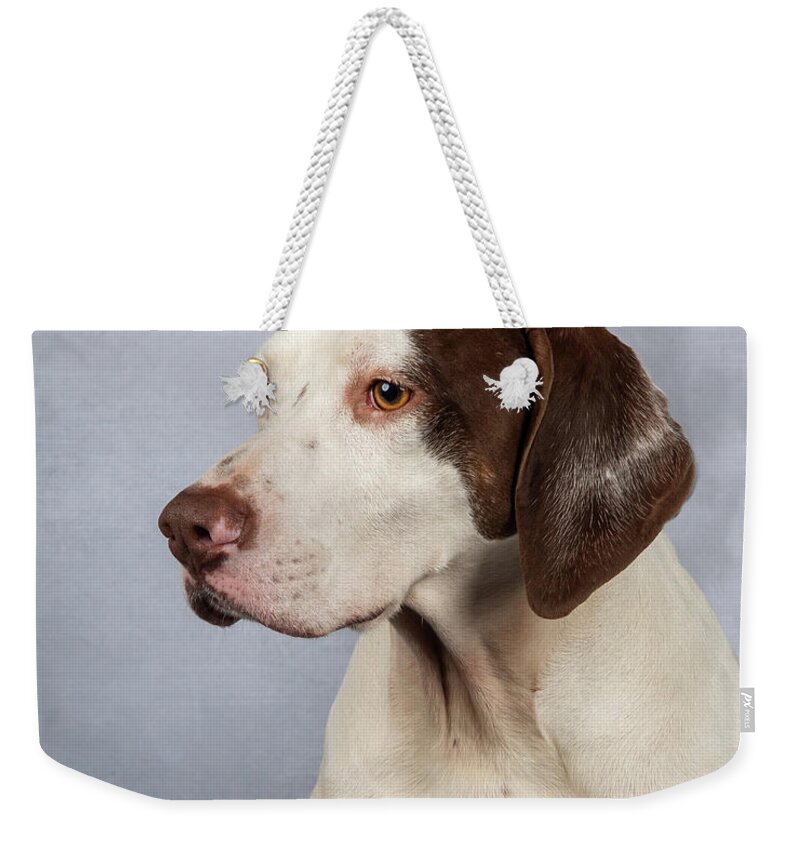 January2020 Weekender Tote Bag featuring the photograph Wyatt Side View by Rebecca Cozart