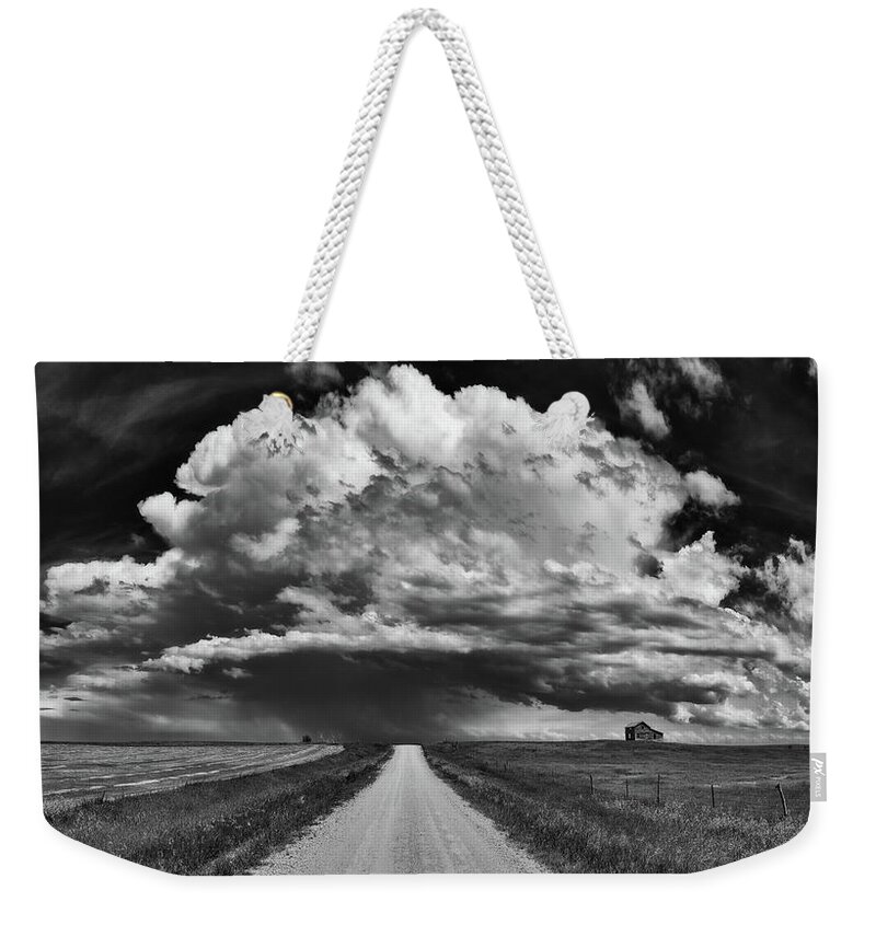 Storm Clouds Weekender Tote Bag featuring the photograph You're No Match for Me by Darren White