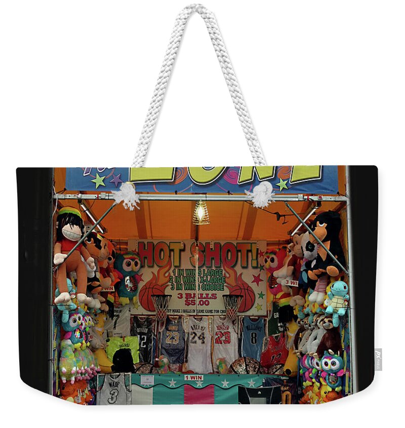 Mighty Sight Studio Weekender Tote Bag featuring the photograph Zone by Steve Sperry