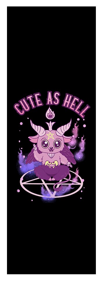 Cute As Hell Anime Kawaii Baphomet Pastel Goth Pun Yoga Mat by The Perfect  Presents - Pixels