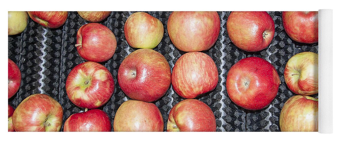 Apples Yoga Mat featuring the photograph Apples #1 by Steven Ralser
